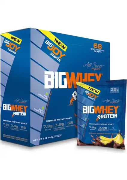 Bigjoy Bigwhey Whey Protein Tozu: Kas Gelişimi ve Performans Artırıcı Takviye Ürünü