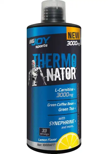 Bigjoy Sports Terminator L-Carnitine 3000 mg Sıvı Yağ Yakıcı ve Enerji Artırıcı Takviye