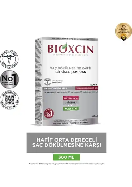 Bioxcin Genesis Kuru ve Normal Saçlar İçin Doğal ve Etkili Şampuan Özellikleri