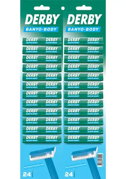 Derby Body Kartela 48'li ile Hijyenik ve Pratik Vücut Tıraşı Deneyimi