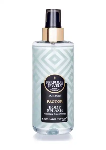 Eyüp Sabri Tuncer Pj Body Splash Factor 250 Ml Erkekler İçin Ferahlatıcı ve Kalıcı Parfüm