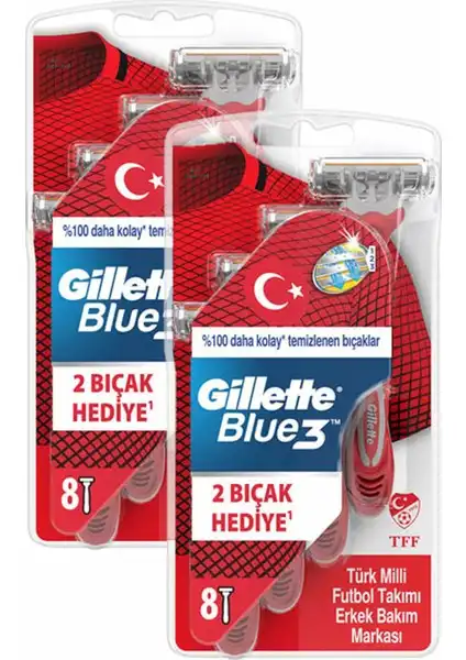Gillette Blue3 Kullan At Tıraş Bıçağı: Günlük Bakım ve Pratik Kullanım İçin Uygun Çözüm