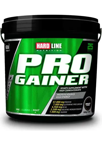 Hardline Pro Gainer 5000 Gr ile Kas Gelişimini Hızlandıran Enerji Takviyesi