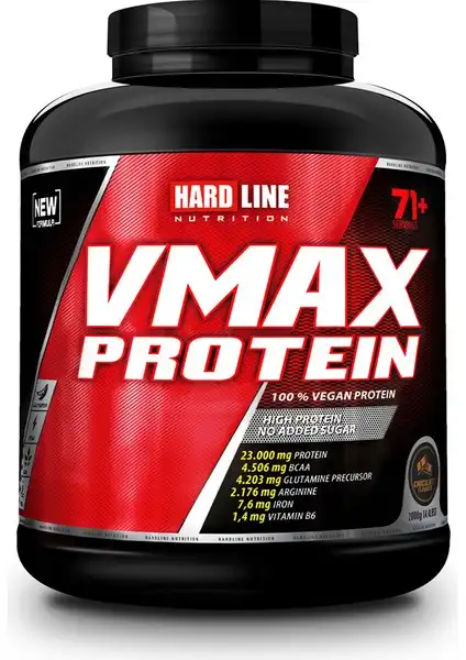 Hardline Vmax Protein 2000 Gr vejetaryen sporcu ve sağlıklı yaşam takviyesi