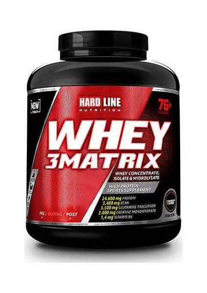 Hardline Whey 3 Matrix Protein Tozu: Yüksek Kaliteli Sporcu Protein Takviyesi
