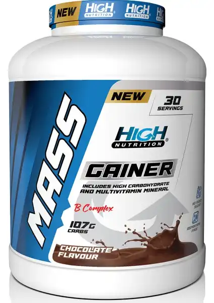 High Nutrition Mass Gainer 3600 gr Çikolata Aromalı Sağlıklı Kilo Alımı ve Kas Gelişimi İçin