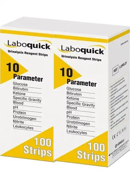 Laboquick Keton Çubuğu Idar Stribi ile Güvenilir ve Hızlı Keton Testleri Sağlık Takibi