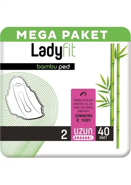 Ladyfit Bambu Ped Mega Uzun İnce ve Doğal Günlük Ped Seçeneği Değerlendirmesi