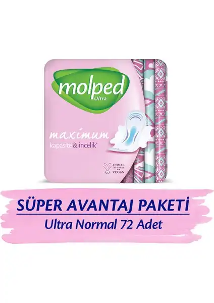 Molped ULTRA Hijyenik Ped Günlük Kullanım İçin Güvenilir ve Konforlu Bir Seçenektir