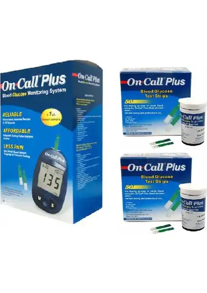 On Call Plus Ölçüm Cihazı ve Ölçüm Stribi Seti: Güvenilir, Kullanıcı Dostu ve Pratik Sağlık Çözümü