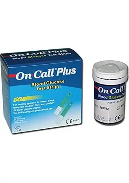 On Call Plus Ölçüm Çubuğu 50 Adet Güvenilir Kan Şekeri Ölçüm Çözümüdür