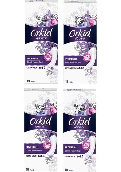 Orkid Discreet Profresh Günlük Mesane Pedi: Hafif Sızıntı ve Koku Kontrolü Sağlayan Güvenilir Çözüm