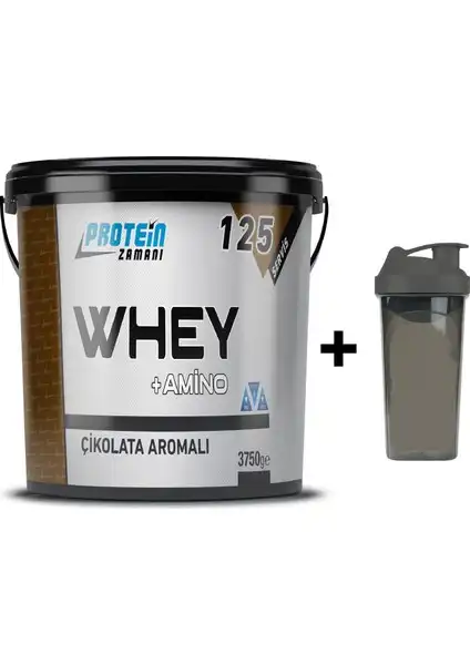 Protein Zamanı Whey + Amino Protein Tozu: Kas Gelişimi ve Performans Artırıcı Takviye