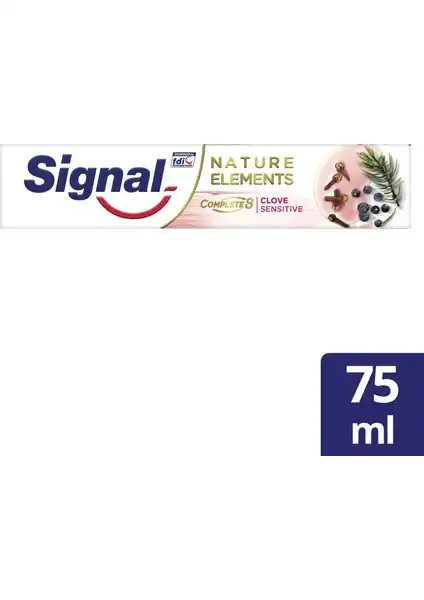 Signal Nature Elements Karanfil Özlü Doğal Diş Macunu: Güçlü Koruma ve Beyazlatma Özellikleri