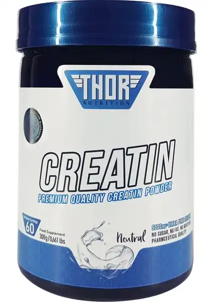 Thor Nutrition Kreatin 300g: Kas Gücü ve Performans Artırıcı Güçlü Spor Takviyesi
