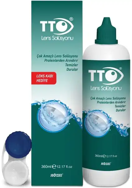 TTO Lens Solüsyon 360 ml: Güvenilir ve Etkili Kontakt Lens Bakım Ürünü