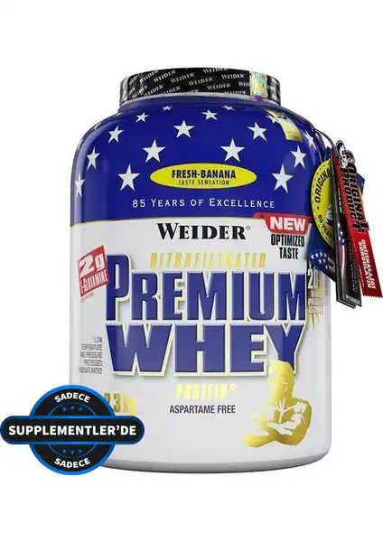 Weider Premium Whey Protein Tozu: Kas Gelişimini Destekleyen Yüksek Kaliteli Takviye