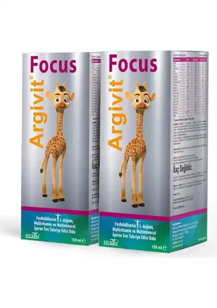 Argivit Focus Şurup ile Çocukların Zihinsel ve Fiziksel Gelişimini Destekleyin