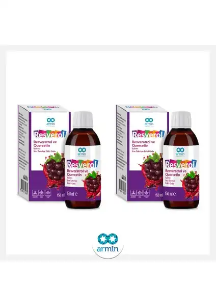 Armin Resverol: Bağışıklığı Güçlendiren Gıda Takviyesi (150 ml x 2)
