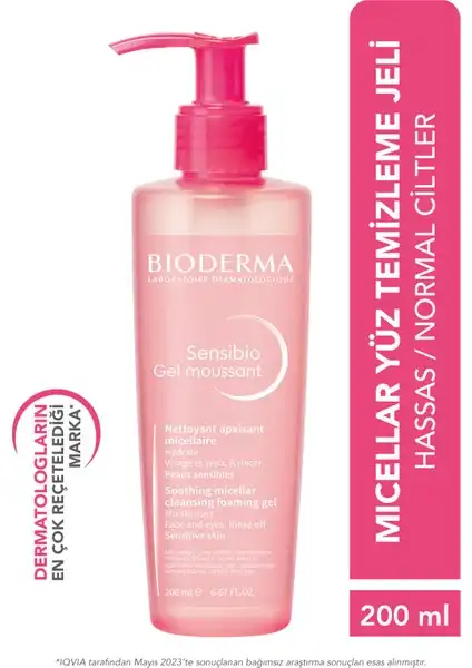 Bioderma Sensibio Foaming Gel: Hassas Ciltler İçin Ideal Temizleyici Ürün