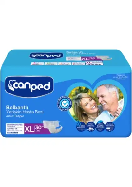 Canped Belbantlı Tekstil Yüzeyli Hasta Bezi: Yüksek Emicilik ve Konfor