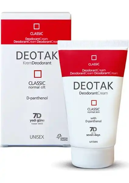 Deotak Klasik Krem Deodorant: Ter Kokusu Önlemede Etkili Çözüm İçin İnceleme