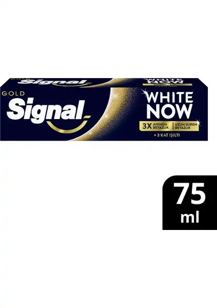 Diş Beyazlatıcı ve Leke Karşıtı: Signal White Now Gold Diş Macunu İncelemesi