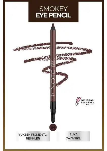 Note Smokey Eye Waterproof Aplikatörlü Göz Kalemi 04 Copper - Bakır Hakkında Her Şey