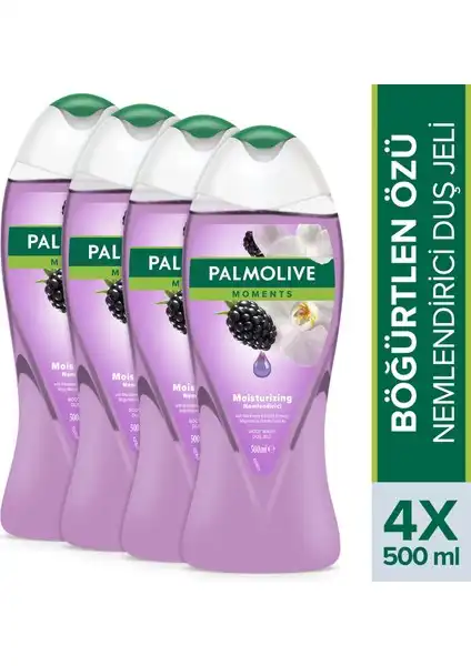 Palmolive Moments Banyo ve Duş Jeli: Cilt Bakımı için Nemlendirici Formül