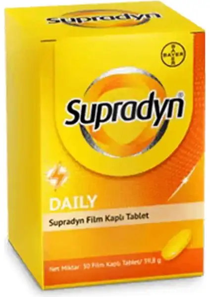 Supradyn Koenzim Q10: Enerji Arttırıcı Besin Takviyesi ve Faydaları Hakkında Detaylar