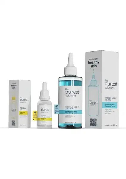 The Purest Solutions Koyu Bakım Seti TPS109 ile ışıltılı bir cilt elde edin