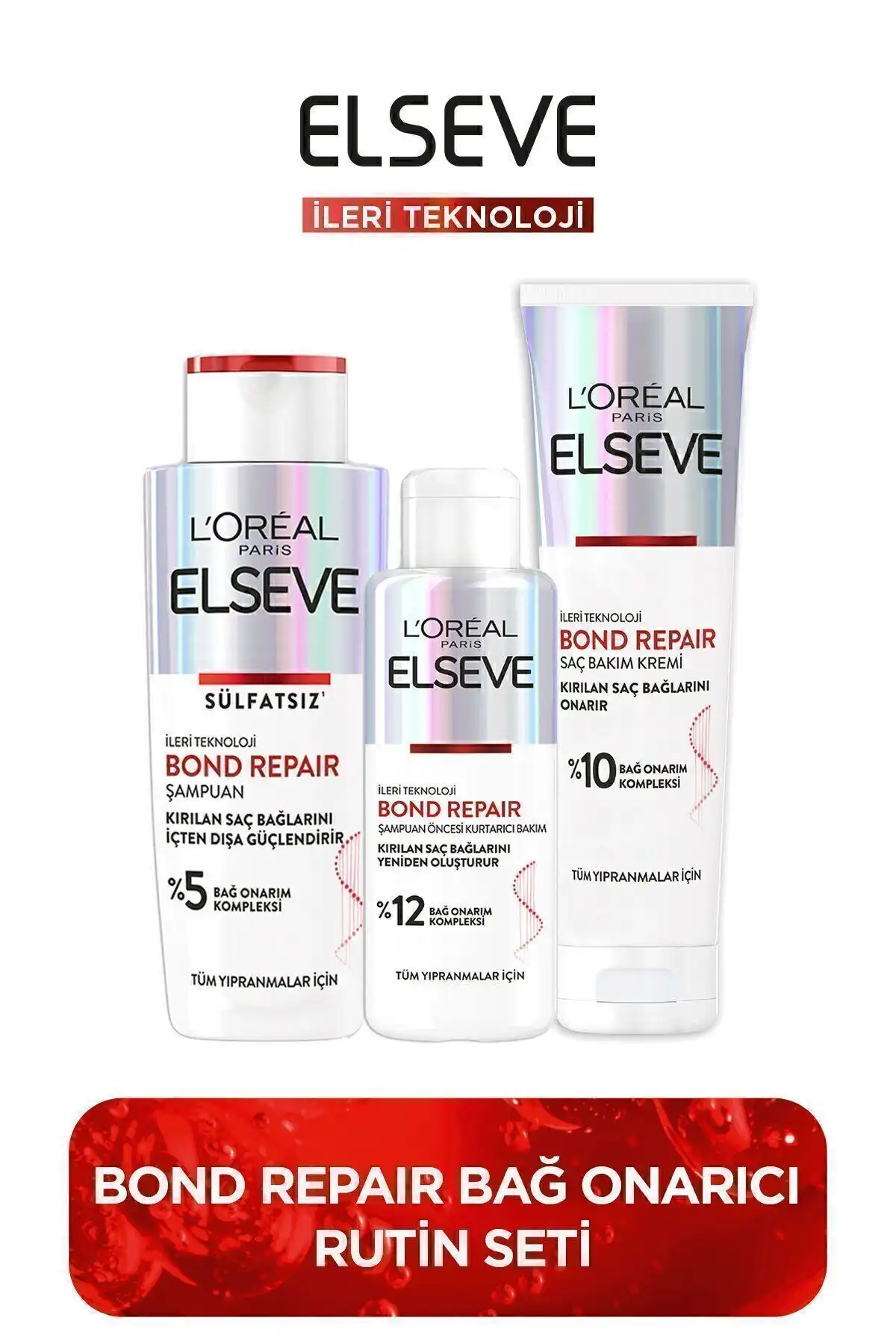Bond Repair Bağ Onarıcı Saç Bakım Seti - Saç Sağlığını Koruyun