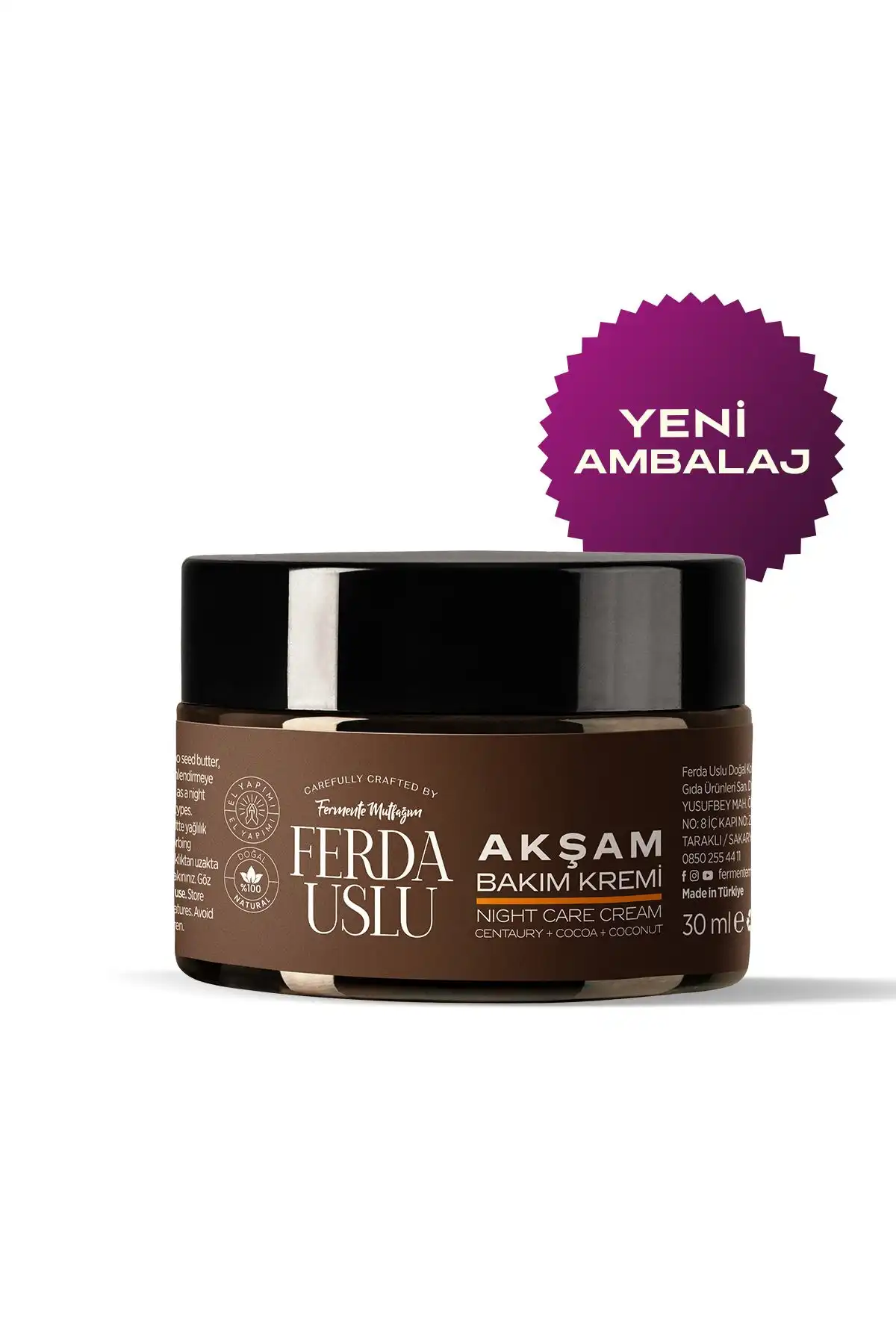 Kantaron Yağlı Krem - %100 Doğal Nemlendirici ve Onarıcı