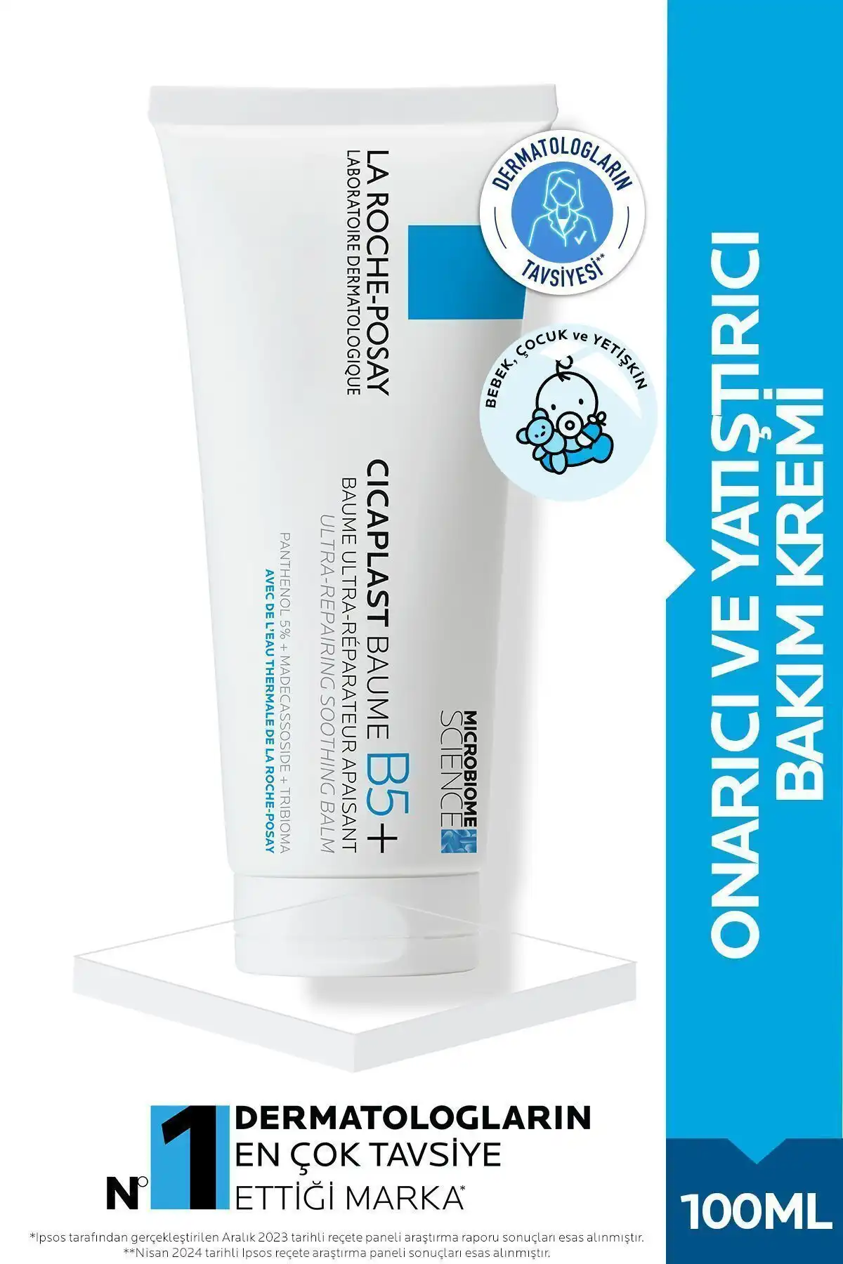 La Roche-Posay Cicaplast Baume B5 Krem: Cilt Onarıcı ve Besleyici