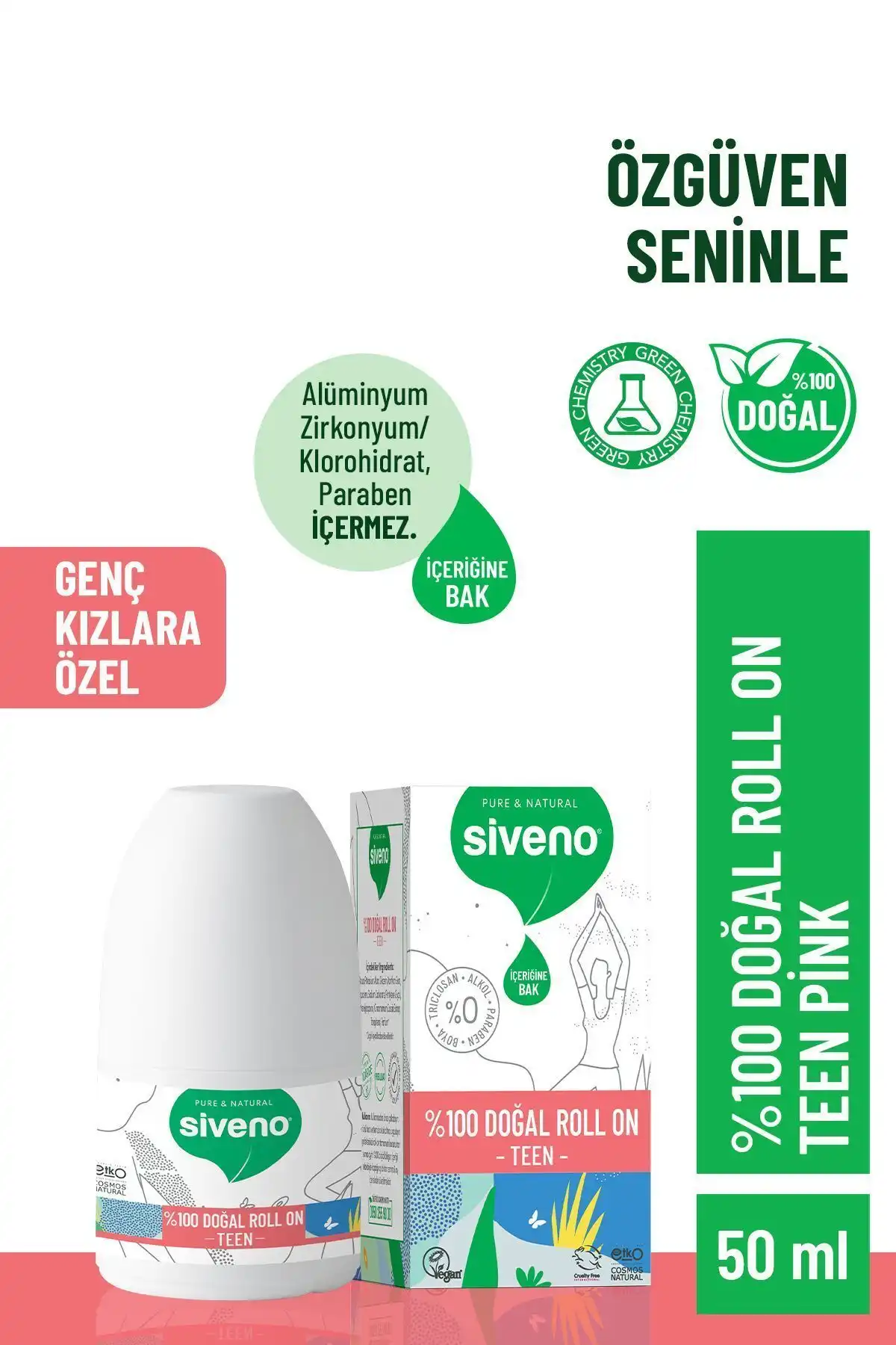 Siveno %100 Doğal Roll-on Deodorant İncelemesi