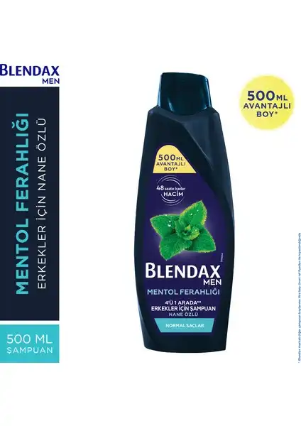 Blendax Erkekler İçin Mentol Ferahlığı Nane Özlü Şampuan Ürün İncelemesi ve Kullanıcı Yorumları