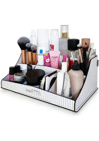 Design OTTO Bella Small Ahşap Makyaj ve Takı Organizeri Şık ve Kullanışlı Tasarım