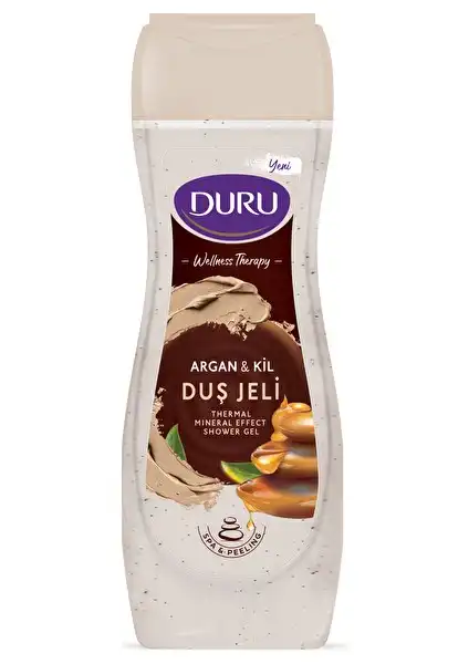 Duru Duş Jeli Wellness Therapy Argan Kil: Doğal Spa Deneyimi ve Cilt Bakımı