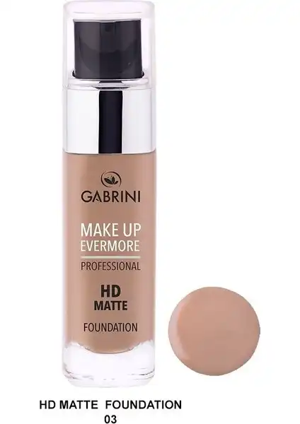 Gabrini HD Mat Fondöten İncelemesi: Yüksek Kapatıcılık ve Doğal Mat Görünüm Sağlayan Ürün