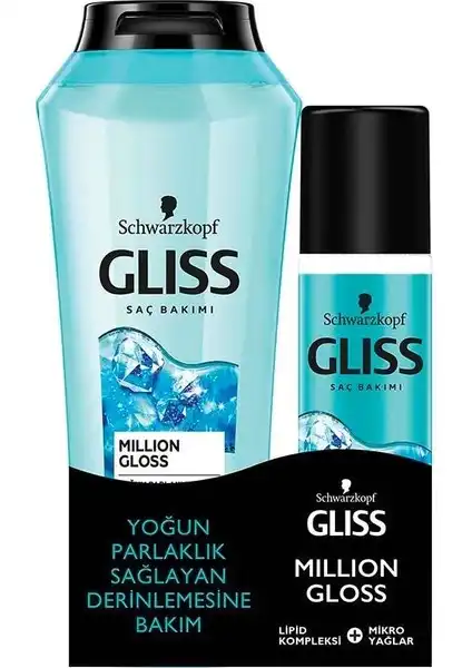 Gliss Şampuan ve Sıvı Saç Kremi ile Saçlarınızda Gözle Görülen Parlaklık ve Sağlık