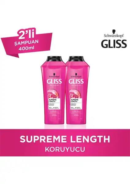 Gliss Supreme Length Şampuan ile Uzun ve Sağlıklı Saçlara Doğru Adım