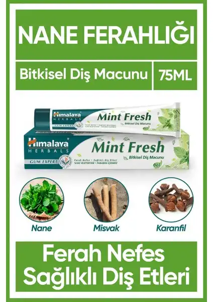 Himalaya Nane Ferahlığı Bitkisel Diş Macunu: Doğal ve Etkili Ağız Bakım Ürünü