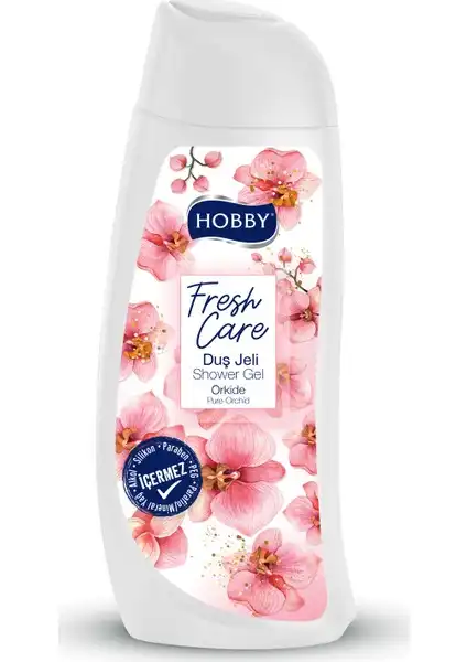 Hobby Duş Jeli Orchid Flower 500 ml: Zarif ve Doğal Temizlik Deneyimi