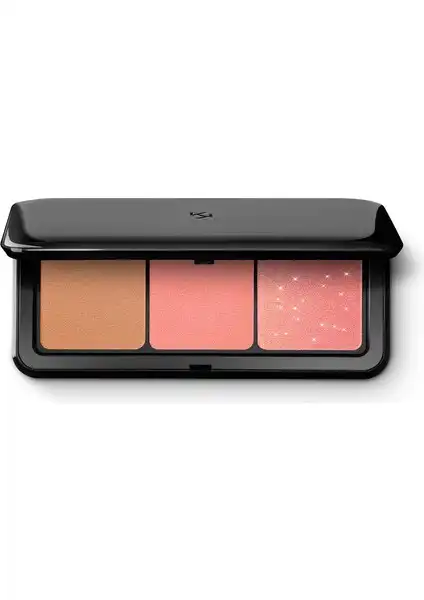 KikoMilano Pudra Allık ve Bronzer Paleti 01 Coral Çok Yönlü Makyaj İçin Uygun