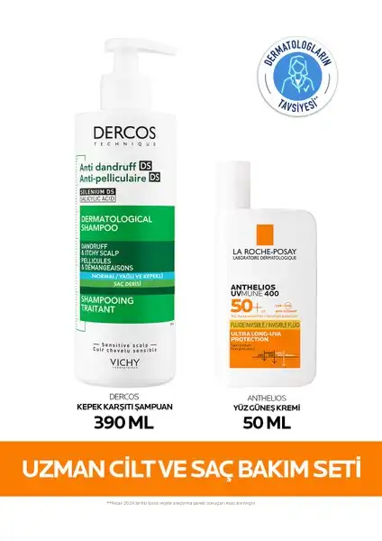 La Roche-Posay Uzman Cilt ve Saç Bakım Seti Gelişmiş Koruma ve Sağlık İçin