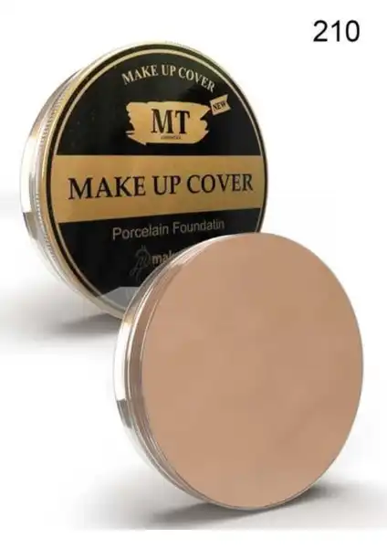 Makeuptime MT Make Up Cover Porselen Fondöten ile Kusursuz ve Doğal Makyaj Deneyimi
