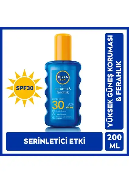 Nivea Sun SPF30 Güneş Spreyi: Yüksek Koruma ve Konfor Sunan Yaz Güneşi Koruma Ürünü