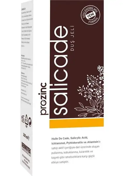 Prozinc Salicade Kokusuz Duş Jeli: Hassas ve Kuru Ciltler İçin Güvenilir Bakım Ürünü
