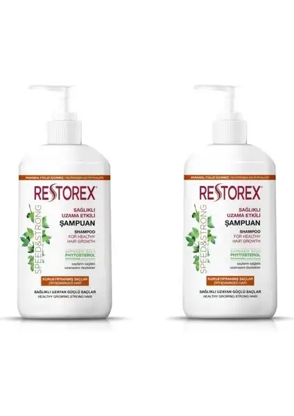 Restorex Kuru Şampuan Yıpranmış ve Kuru Saçlar İçin Derinlemesine Bakım Sağlar