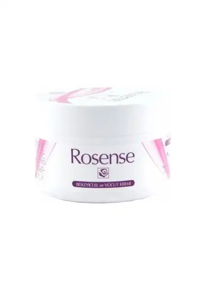 Rosense El Kremi Kavanoz 250 ml Q10 ile etkili cilt nemlendirme ve yenileme